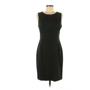 DKNY Black Sleeveless Casual Dress